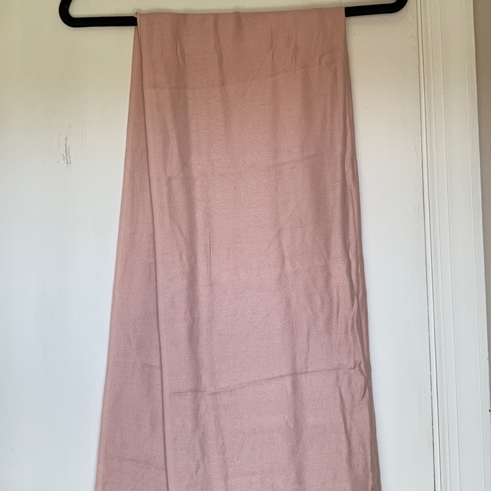 Blush pashmina scarf